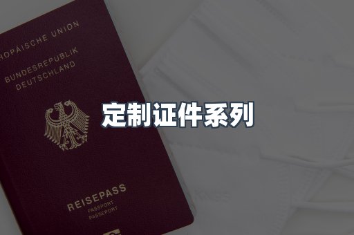定制证件系列